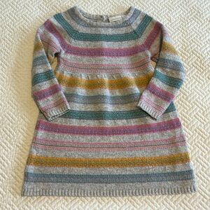 Jojo Maman Bebe girls’ fair isle sweater dress